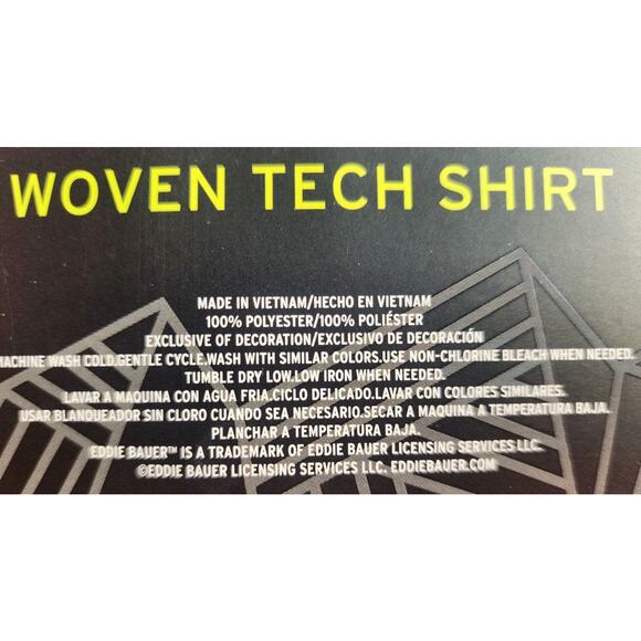 Eddie Bauer Woven Tech Short Sleeve Shirts, Men's XXL, Lot Of 3, New w/Tags - Picture 8 of 9